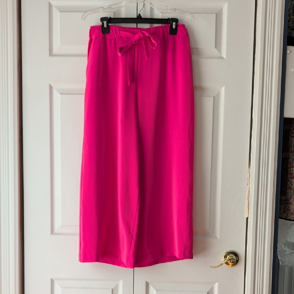 Women's Wide Leg Pink Pants